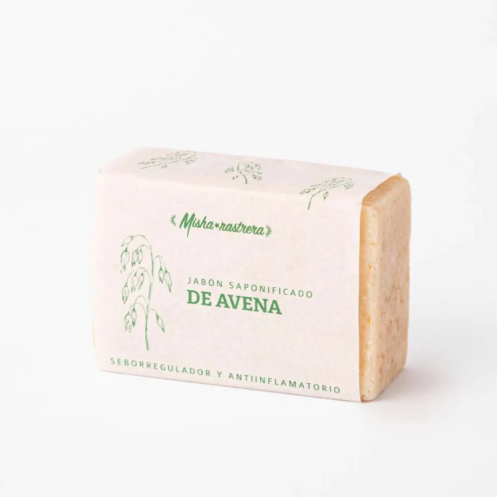 Jabón Saponificado de Avena
